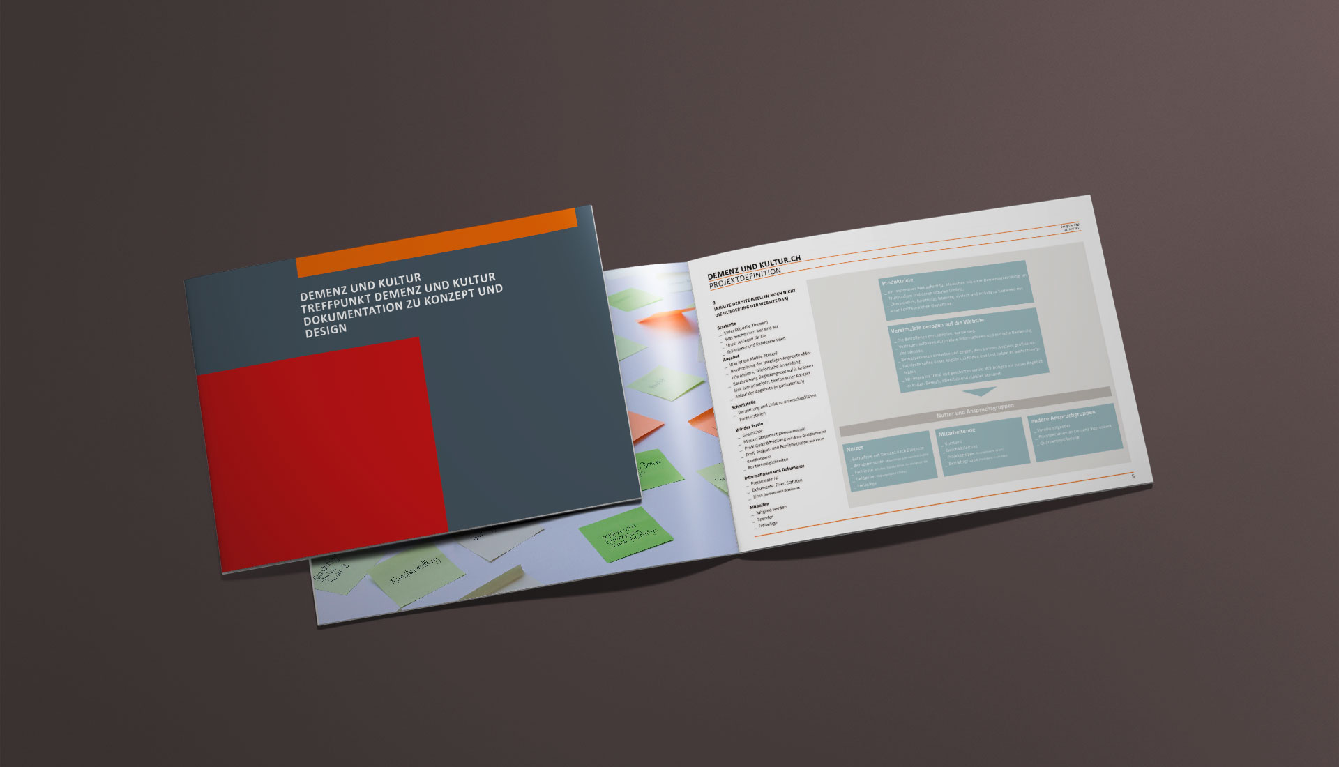 Demenzsensibles Webdesign: Treffpunkt Demenz und Kultur – Dokumentation zu Konzept und Design