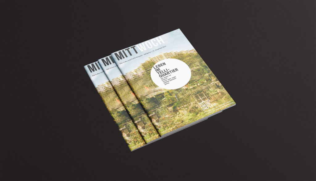 Magazin Mittwoch Konzept und Gestaltung Cover