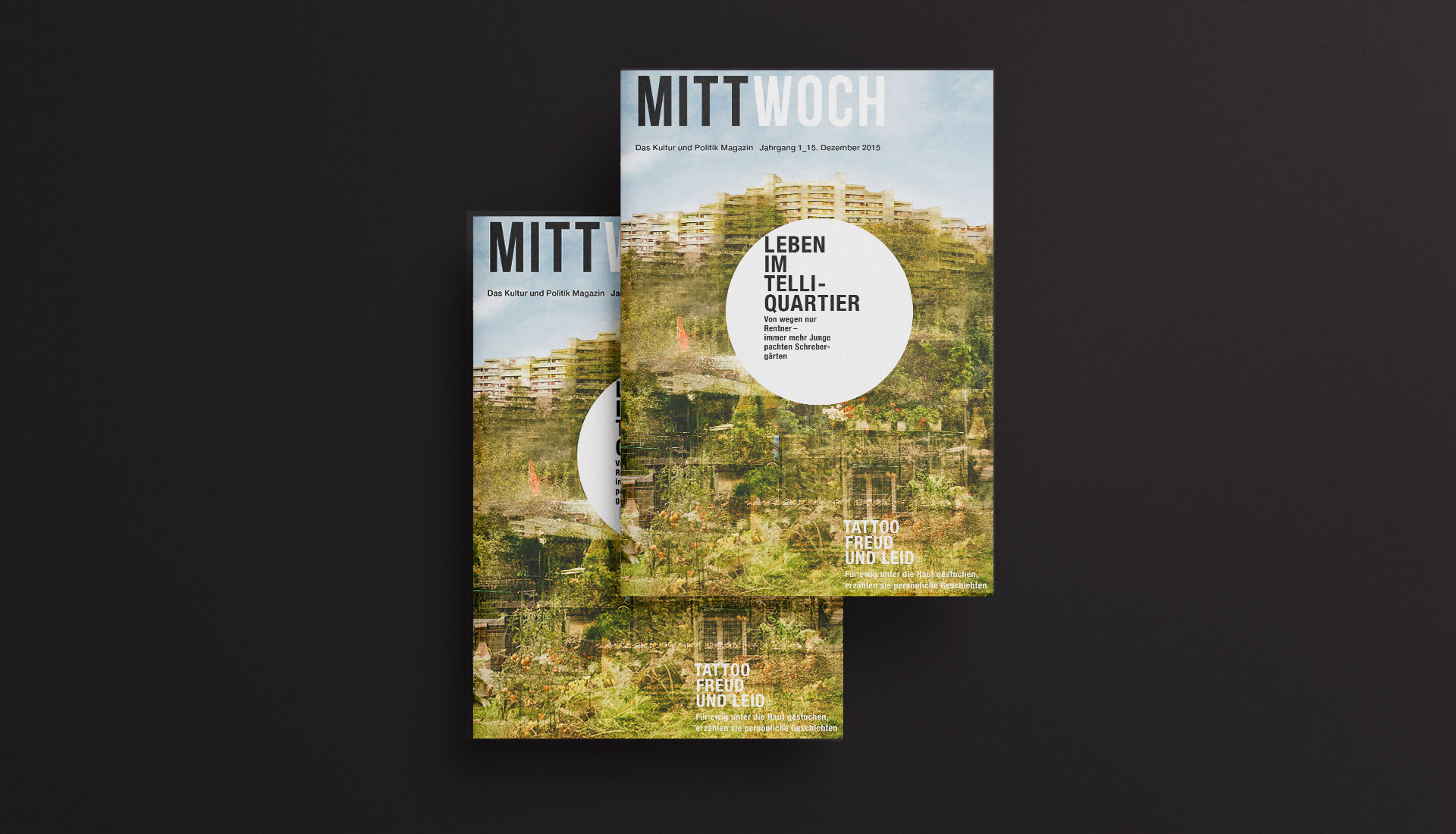 Magazin Mittwoch Konzept und Gestaltung Cover